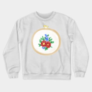 Needlepoint Crewneck Sweatshirt